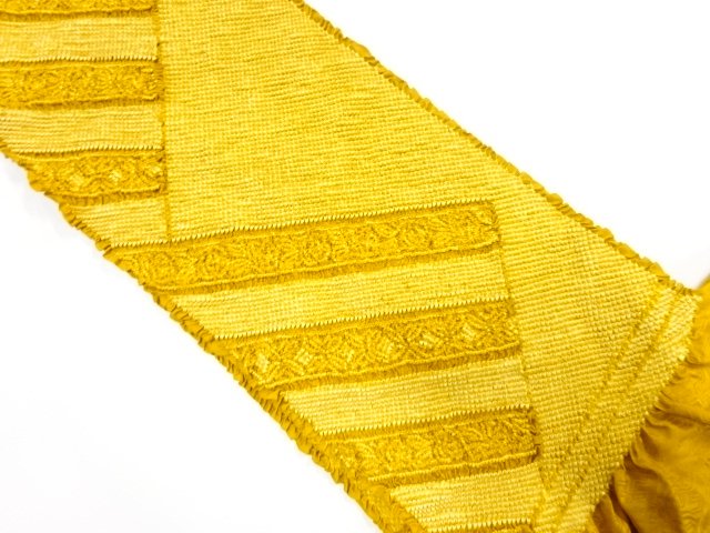JAPANESE KIMONO / OBIAGE FOR FURISODE / SHIBORI / UNUSED